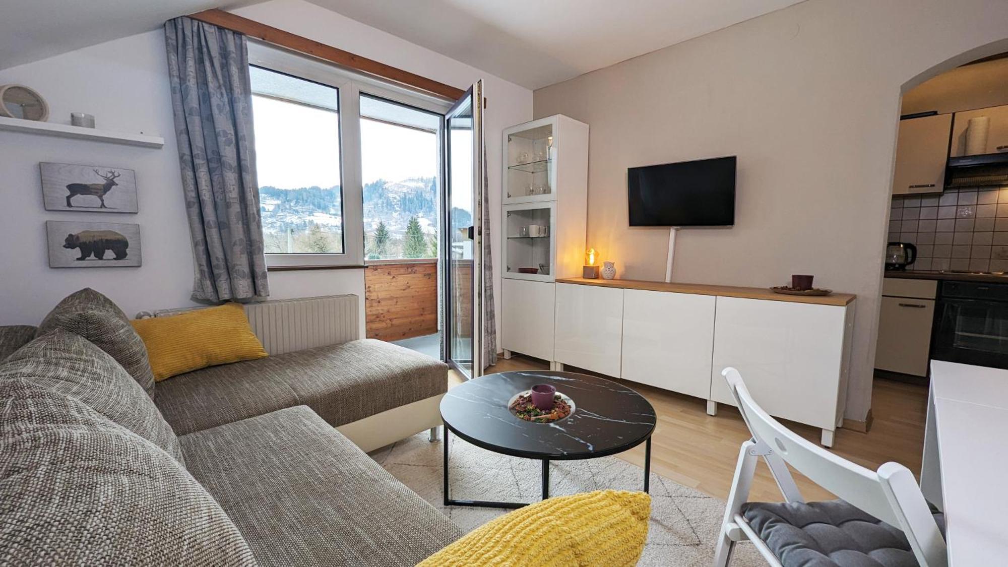 Ferienwohnung Edeltraud, Fusslaeufig Zum See Und 20 Minuten Vom Skigebiet Entfernt Döbriach Exterior foto